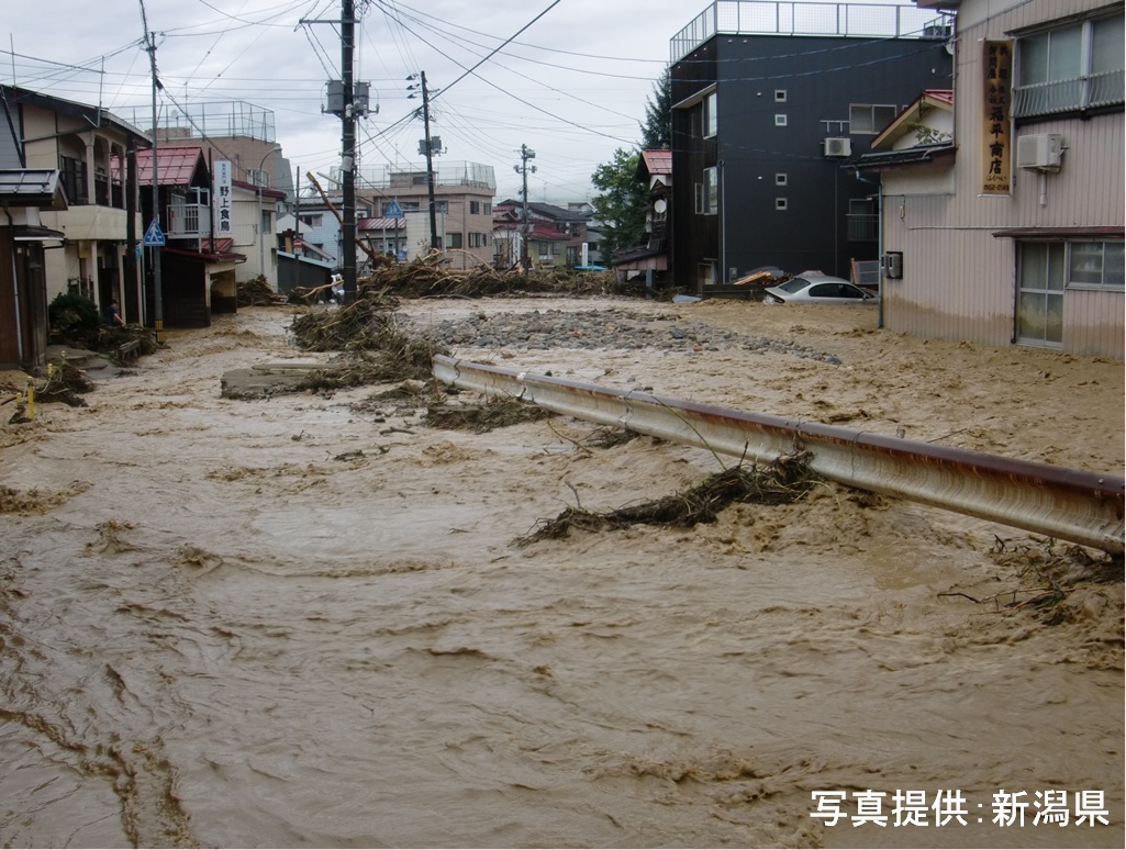 平成23年7月新潟・福島豪雨による災害