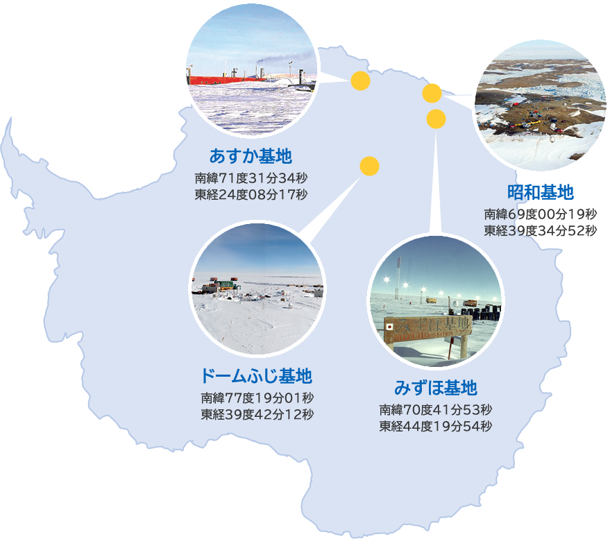 南極における日本の基地