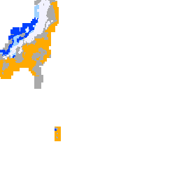 기상청 天気분포예보 지도 타일