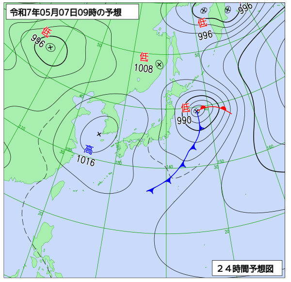5月7日の風占い