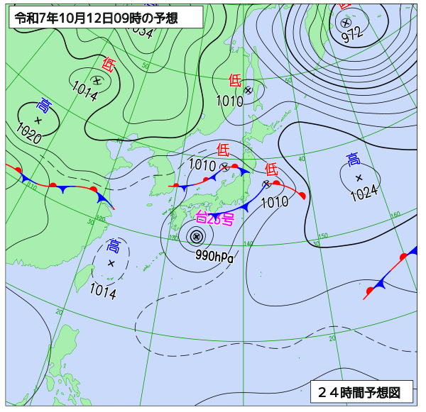 10月12日の風占い