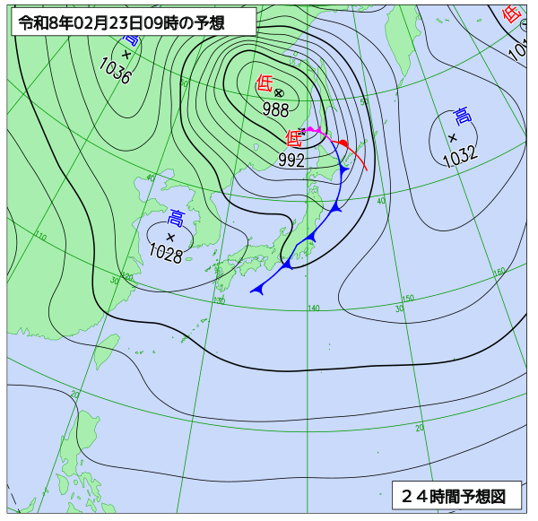 2月23日の風占い