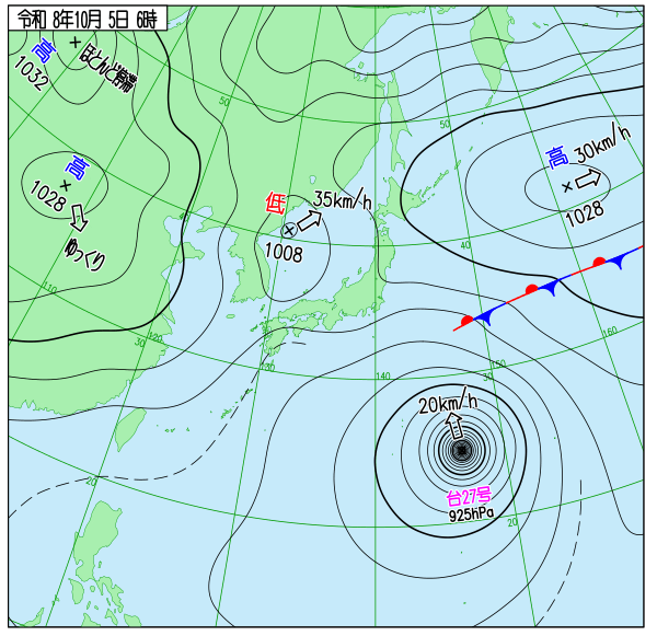 気象庁 | 天気図