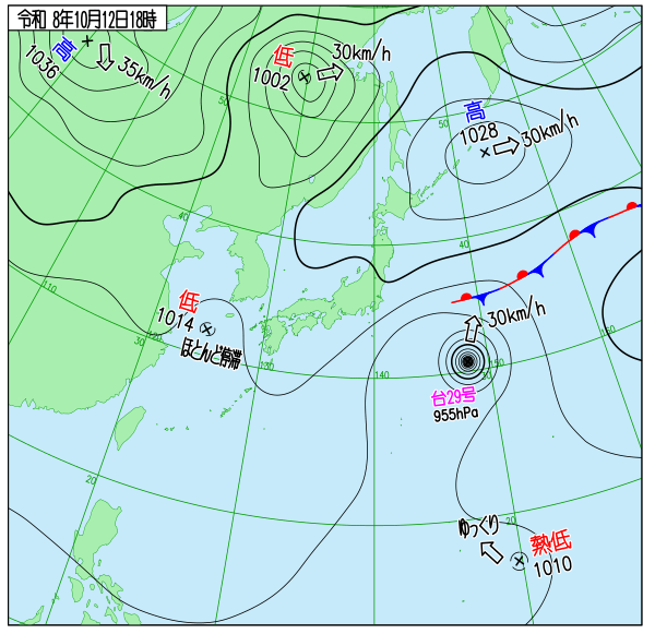 気象庁 | 天気図