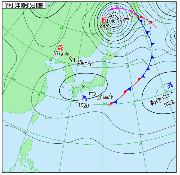 気象庁 | 天気図