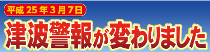 津波警報の改善について「平成25年3月7日 津波警報が変わりました」