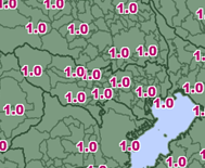 Map Sunshine duration