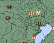 Map Humidity