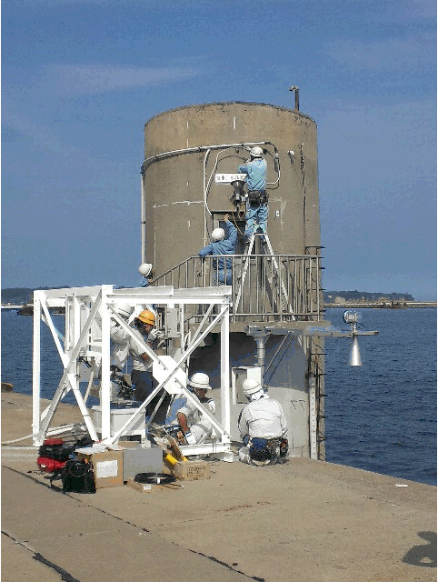 tentative tsunami observation stations