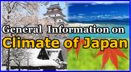 General Information on Climate of Japan