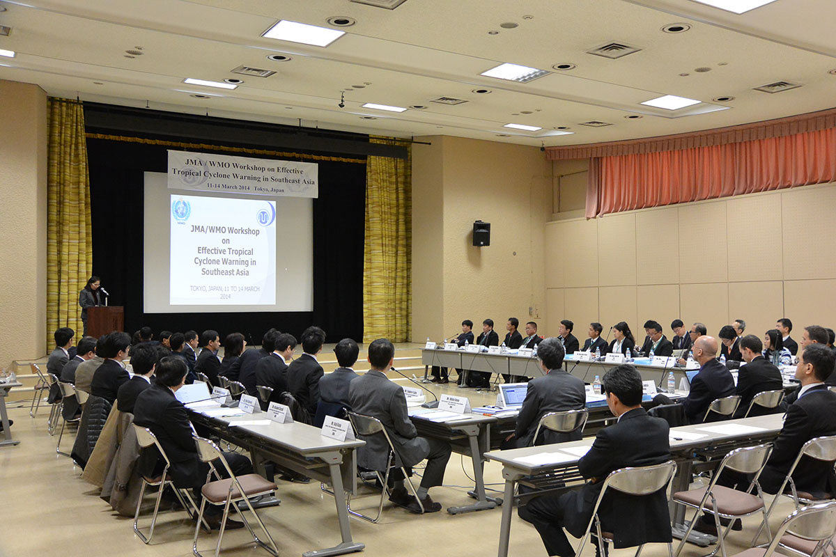 JMA/WMO Workshop on Effective Tropical Cyclone Warnings in Southeast Asia