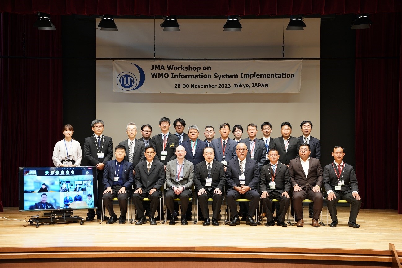 JMA Workshop on WMO Information System Implementation 2023 (28 – 30 November 2023)