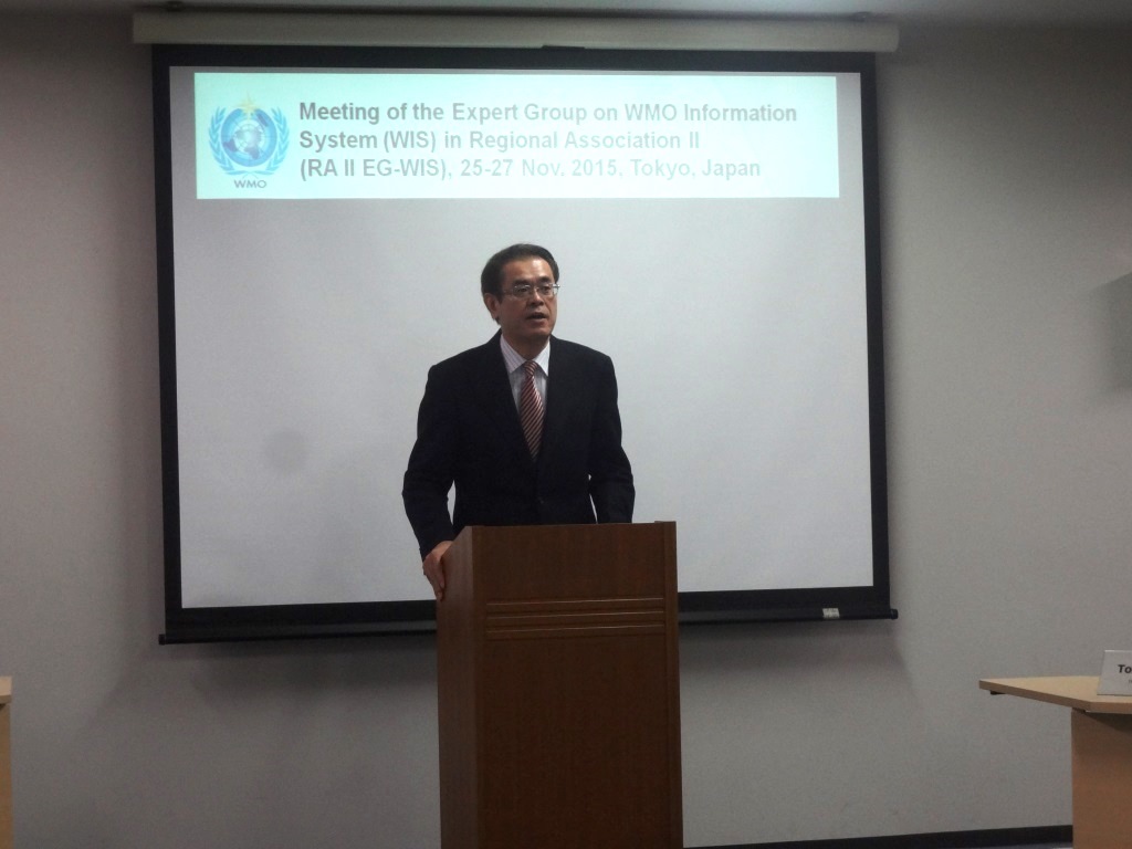 Meeting of EG-WIS of WMO's Regional Association II (Asia)