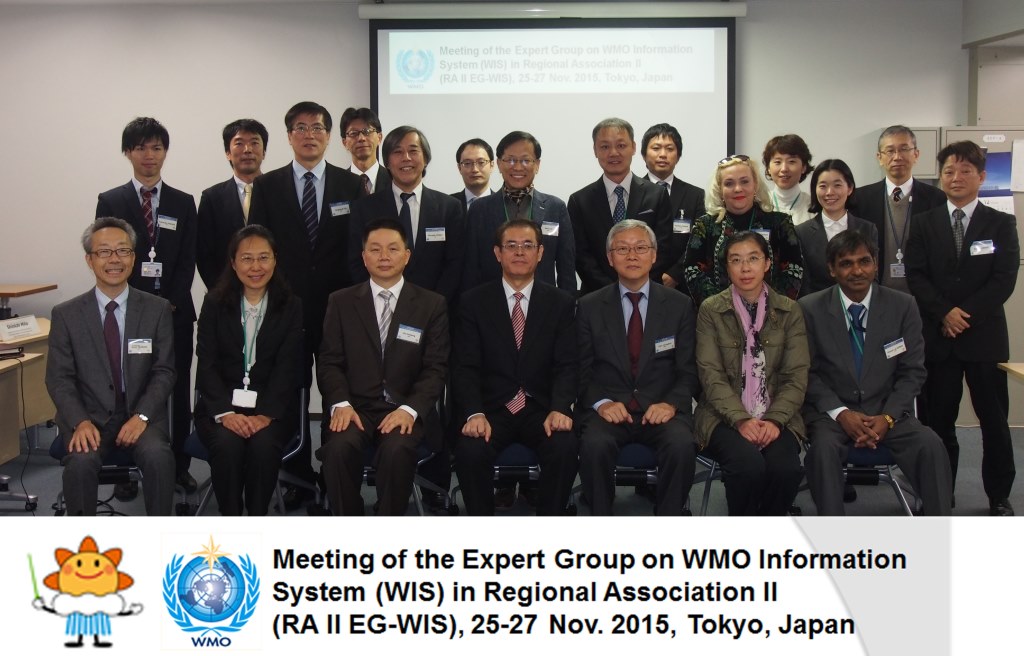 Meeting of EG-WIS of WMO's Regional Association II (Asia)