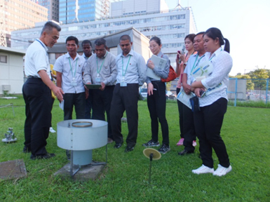 JICA Training and Dialogue Program for Reinforcement of Meteorological Services