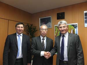 Visit by Director General of Kazhydromet