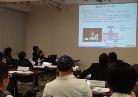 Lectures and exercises at the workshop