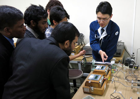 Lectures and exercises at the workshop