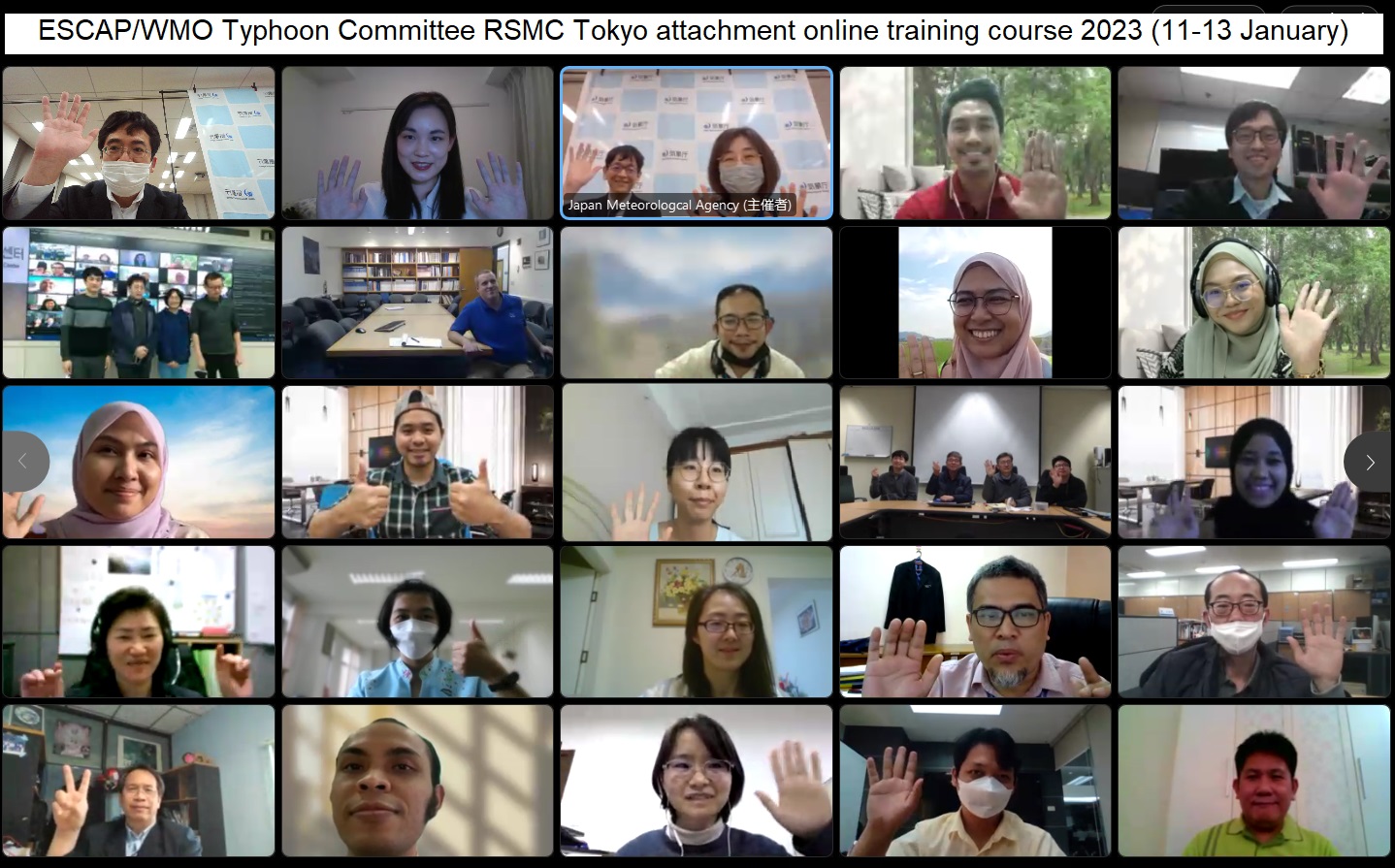 RSMC Training 2022