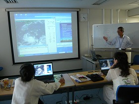 Seventh on-the-job training in typhoon operations at the RSMC Tokyo - Typhoon Center