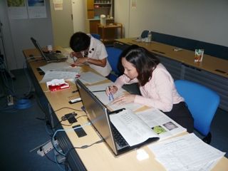 Seventh on-the-job training in typhoon operations at the RSMC Tokyo - Typhoon Center