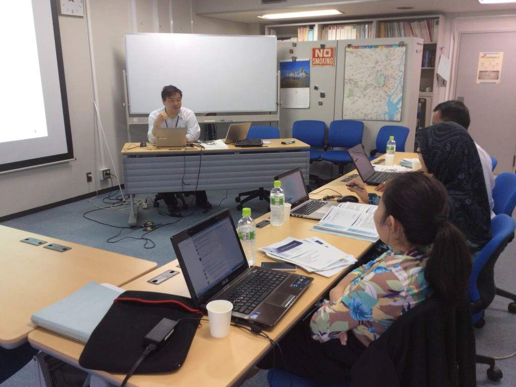 14th TC Attachment Training at the RSMC Tokyo