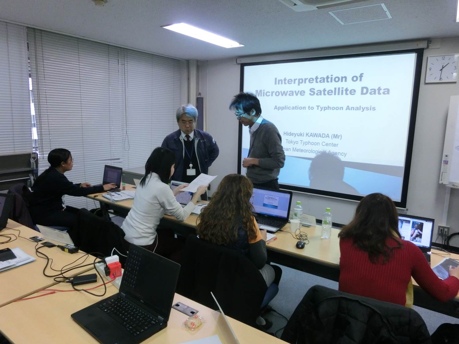 17th Typhoon Committee Attachment Training course at the RSMC Tokyo