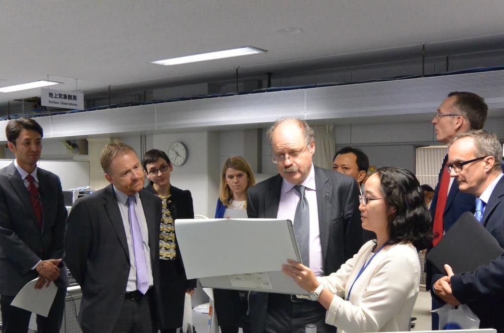 A visit by UK Government Sir Mark Walport