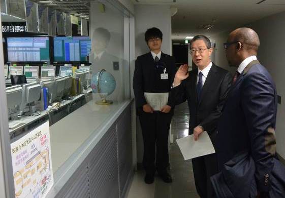 A visit by the Deputy Secretary-General of WMO