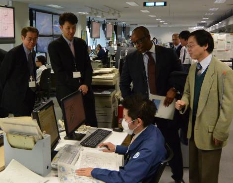 A visit by the Deputy Secretary-General of WMO