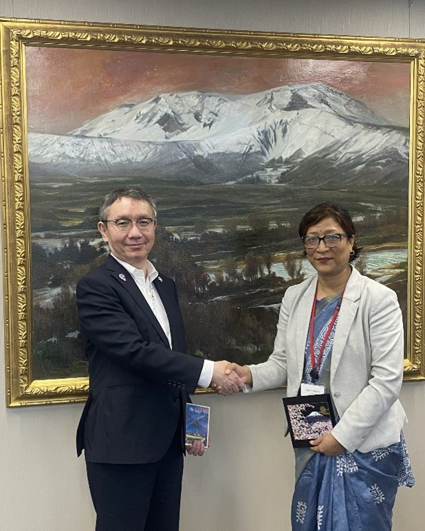 Visit by Dr. Archana Shrestha, Director-General of Nepal’s Department of Hydrology and Meteorology (18 June 2026)
