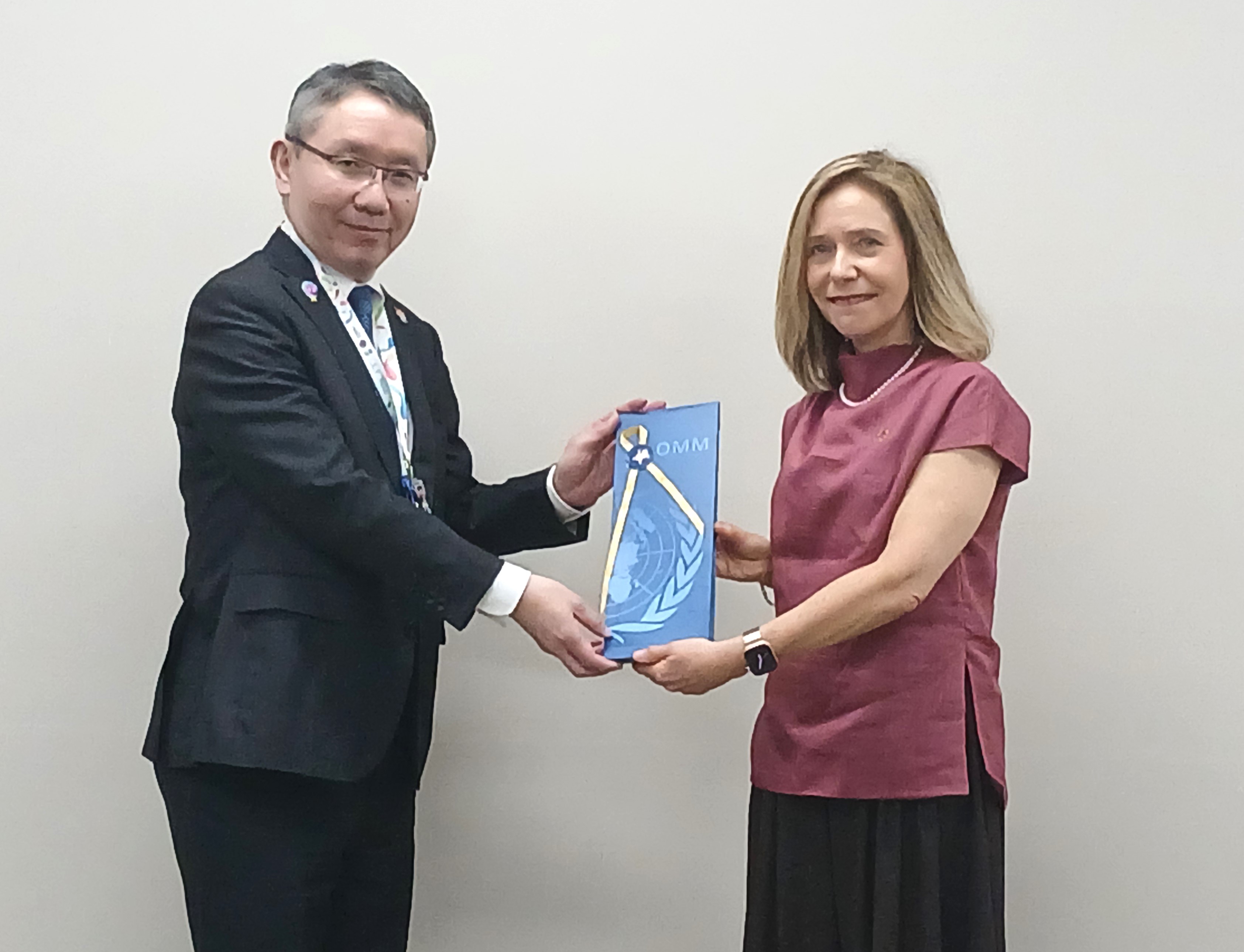 Visit by Prof. Celeste Saulo, Secretary-General of the World Meteorological Organization (WMO) (15 May 2026)