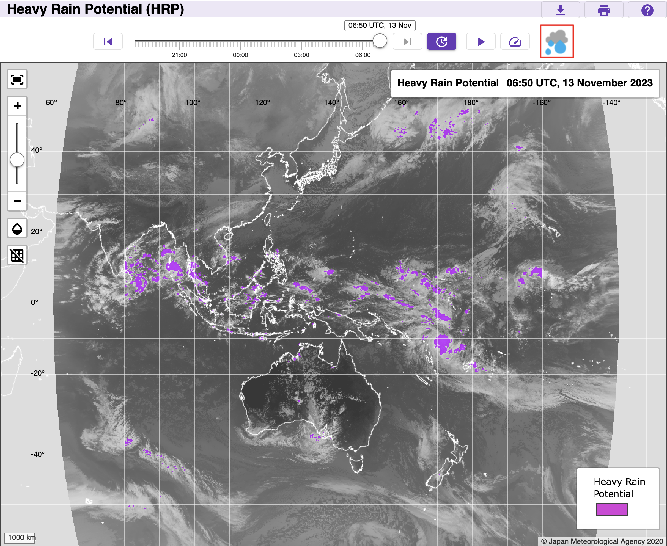 Heavy Rainfall Potential (HRP)