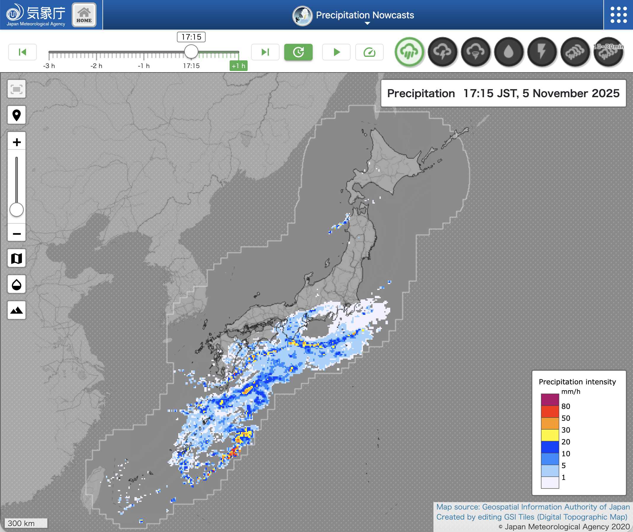 Precipitation Nowcasts