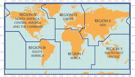 WMO Regions