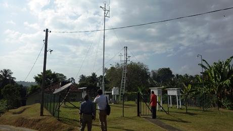 Visit to a local weather station
