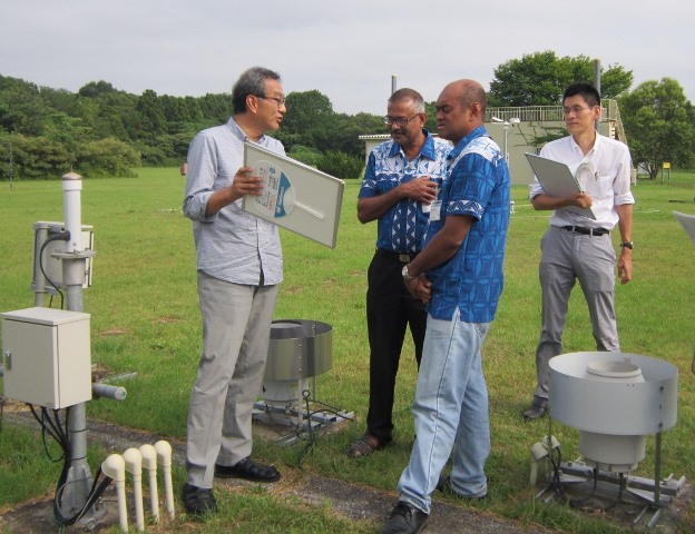 Technical tour at the test field