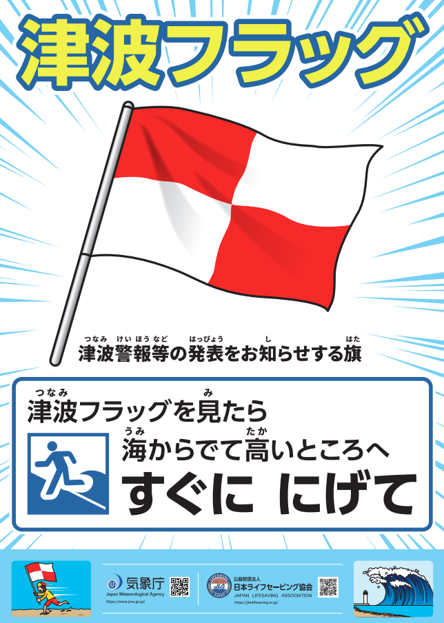 津波フラッグ