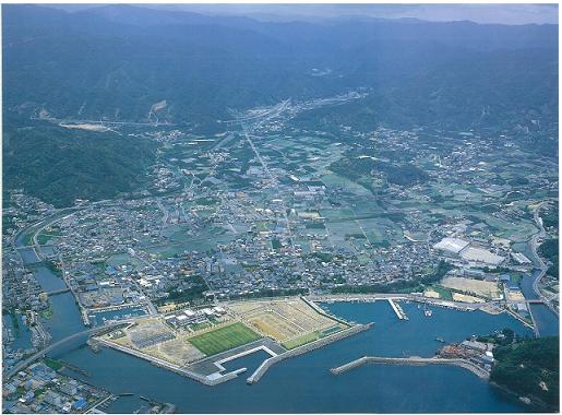 現在の広川町の写真