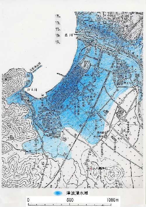 浸水図（安政）