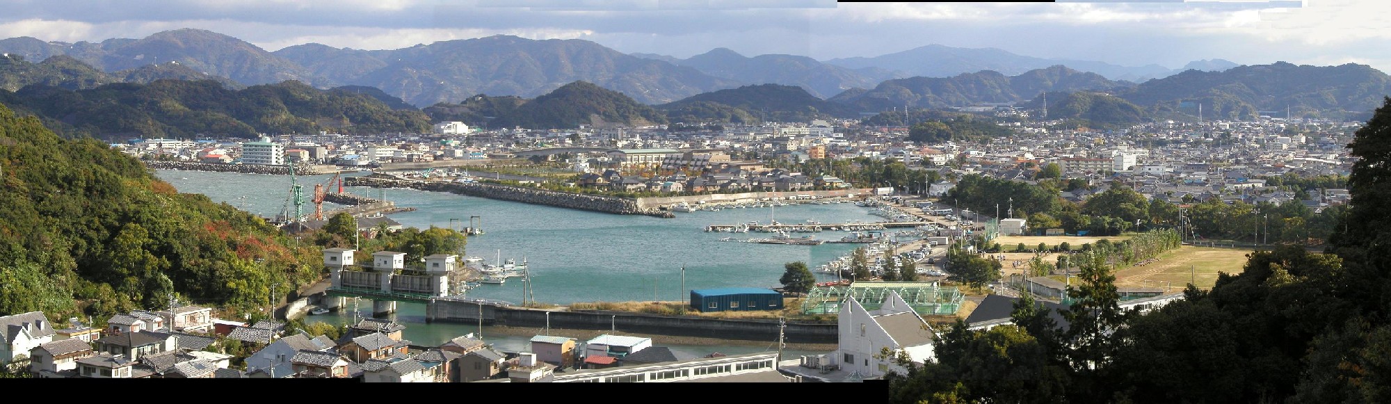現在の海岸線