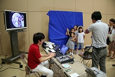 気象キャスターになろう！を映した写真
