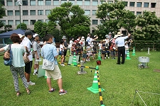 露場見学ツアーを映した写真