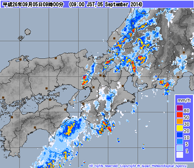 気象庁 気象レーダー