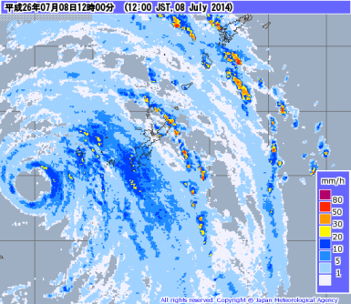 気象庁 気象レーダー